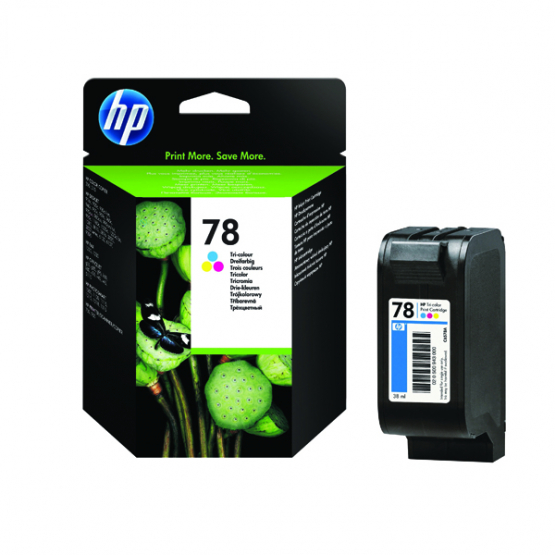 HP 78 TRICOLOUR I/JET CART 19ML C6578D(C6578D) 
